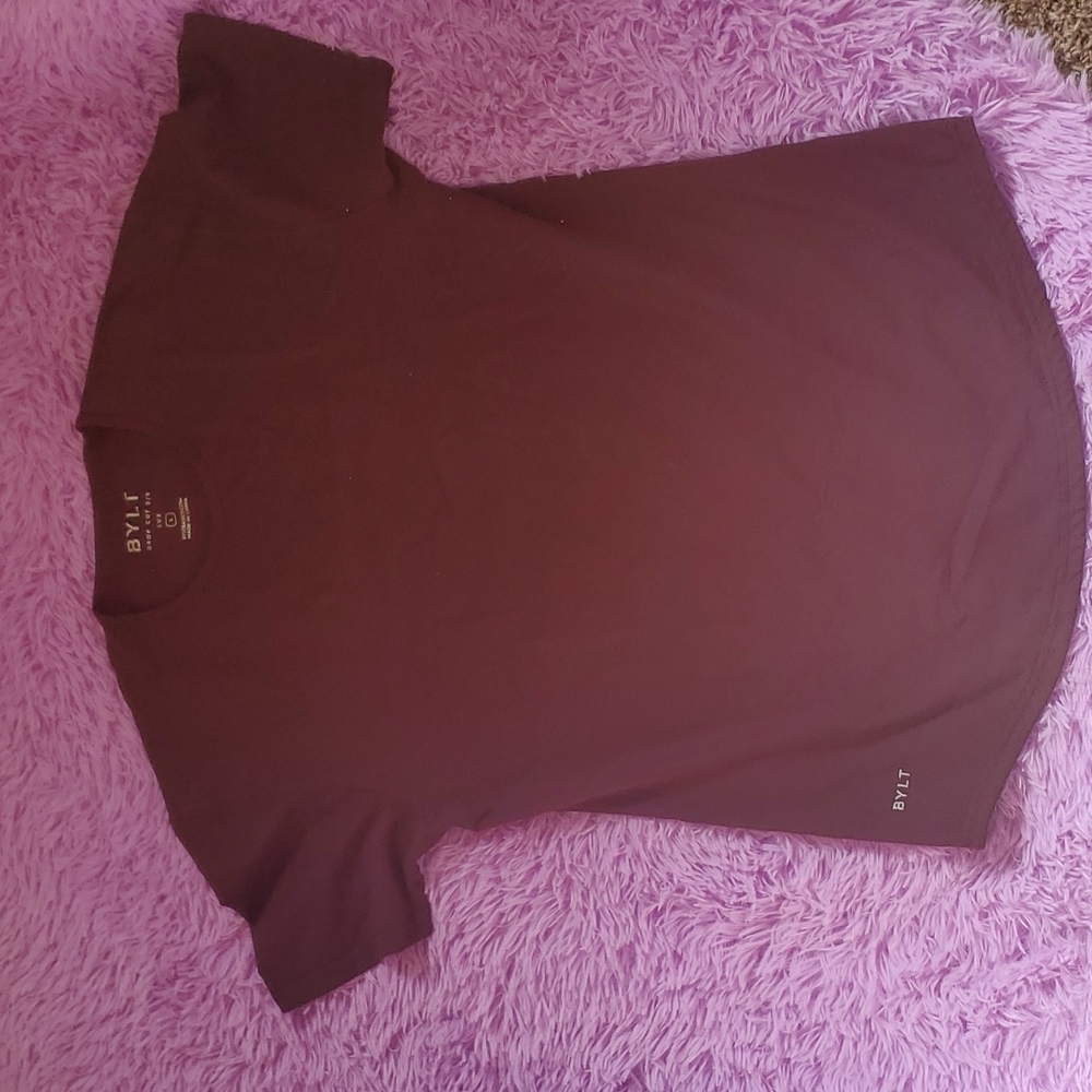 BYLT Basics drop cut 5/5 LUX Men's Shirt, sz L